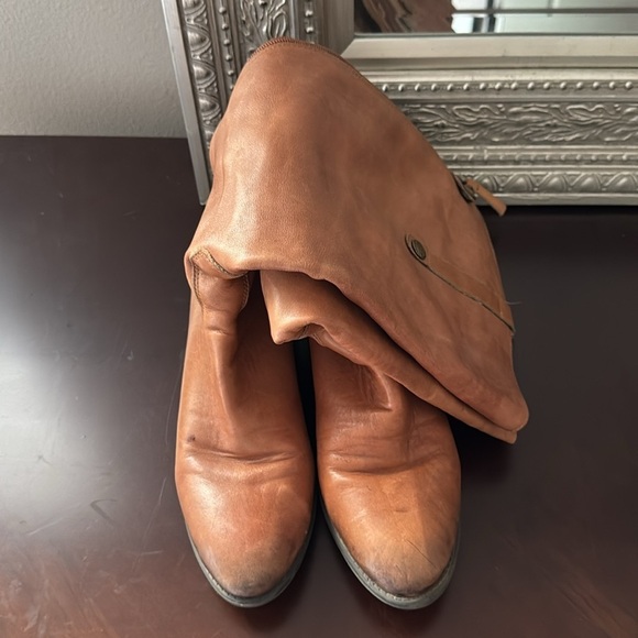 Sam Edelman Penny tall riding boots whiskey brown color buttery soft leather 10 - Picture 7 of 15